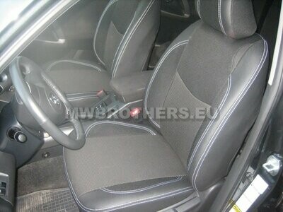 Comfort series with white stitching