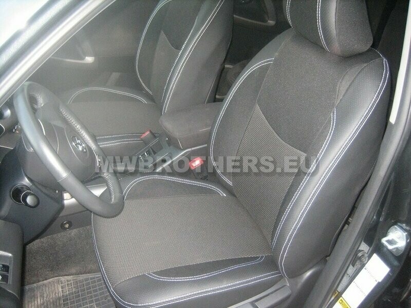 Comfort series with white stitching