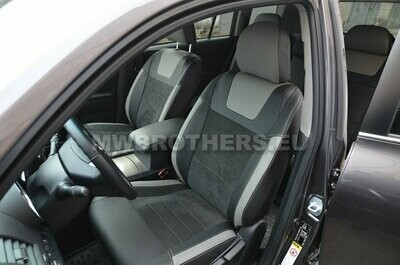Leather series with white includes