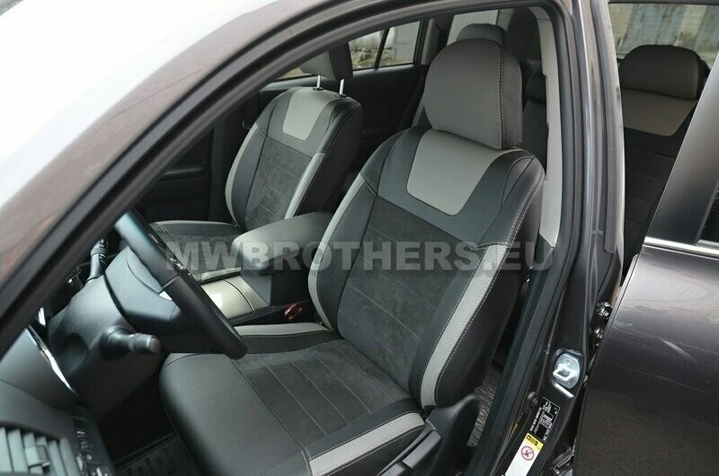 Leather series with white includes