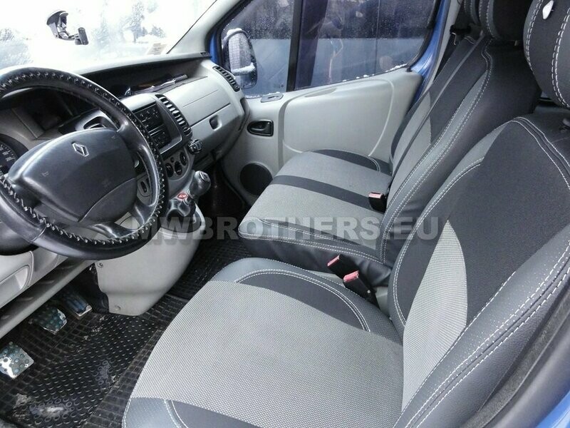 Comfort series (5-6 seats) with gray textile