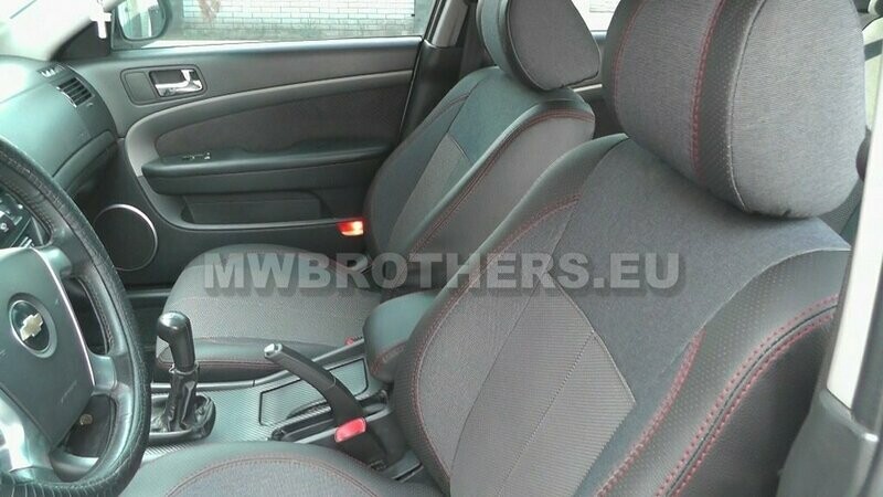 Comfort series with red stitching