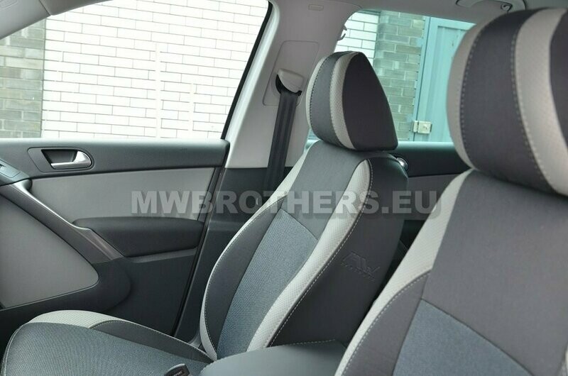 Comfort series with white leather