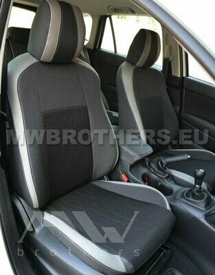 Comfort series with grey inserts and grey stitching