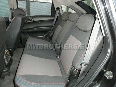 Comfort series with red stitching