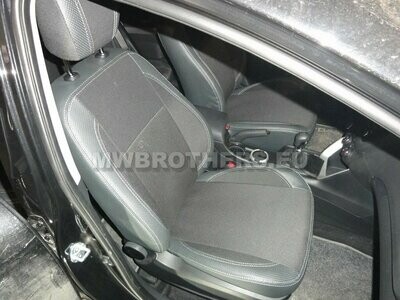 Comfort series with white stitching