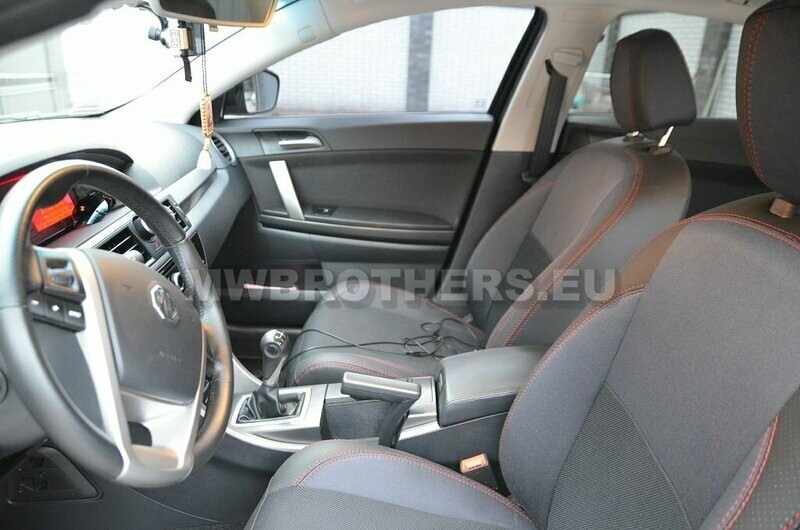 Comfort series with red stitching