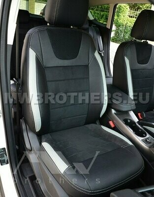 Leather series with white includes