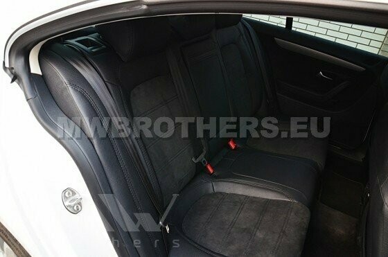 Leather series with black stitching