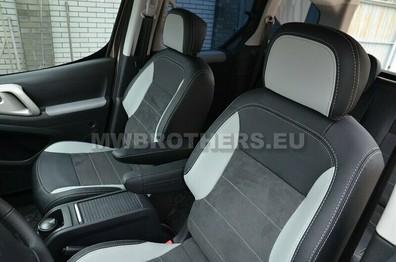 Leather series with white includes