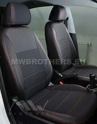 Comfort series with red stitching