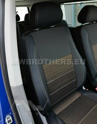 Comfort series with brown textile (8-9 seats)