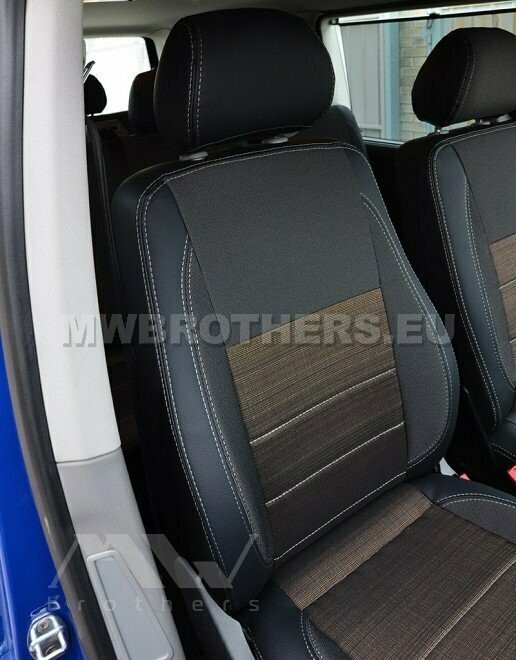 Comfort series with brown textile (8-9 seats)