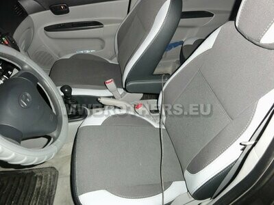 Comfort series with white leather