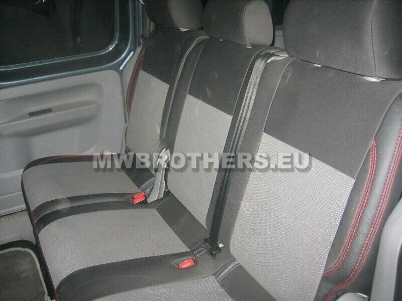 Comfort series with red stitching