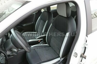 Leather series with white includes