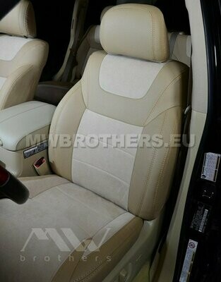 Leather series with beige leather