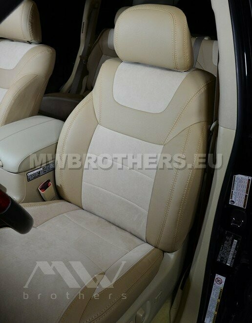 Leather series with beige leather