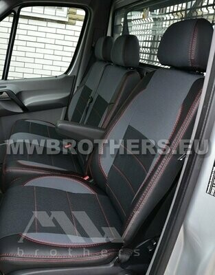 Comfort series with red stitching