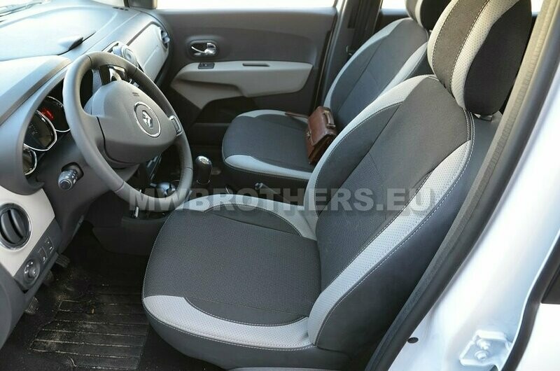 Comfort series with white leather