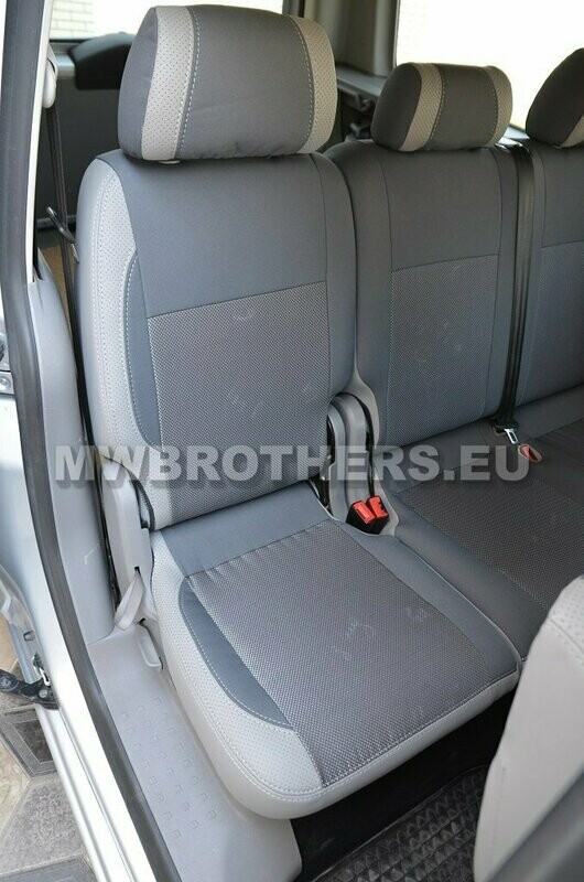 Comfort series with white leather