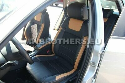 Leather series with orange includes
