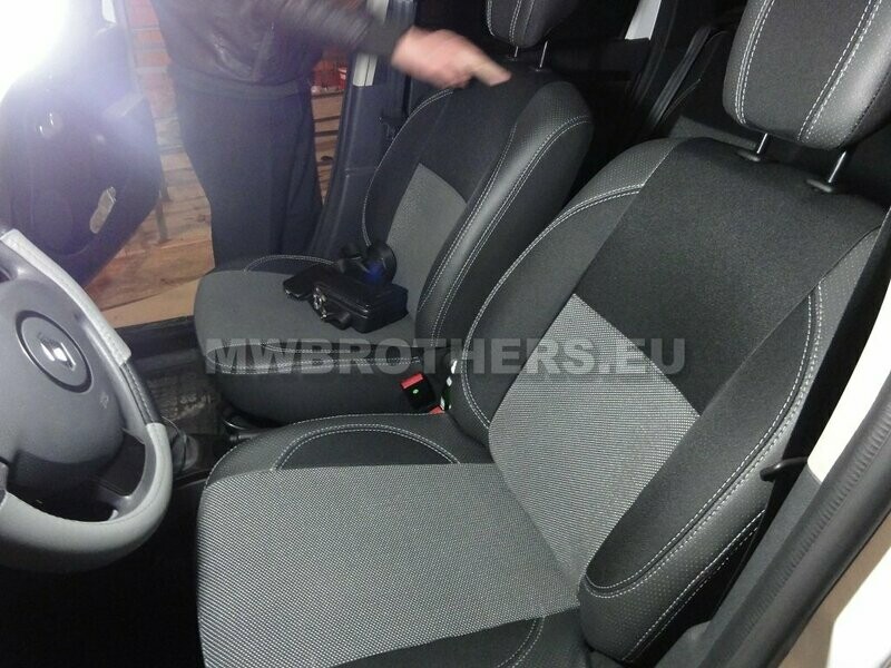 Comfort series with gray textile