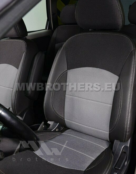 Comfort series with gray textile