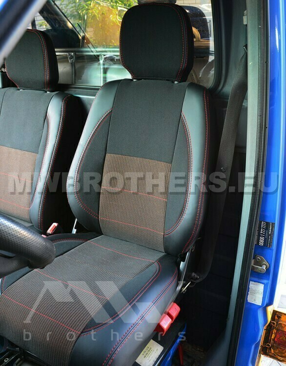 Comfort series with red stitching (1+2)