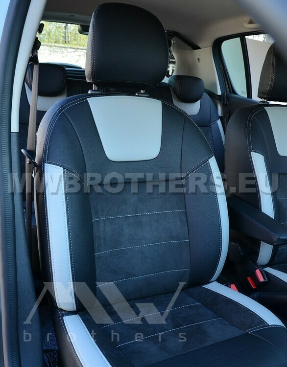 Leather series with white includes