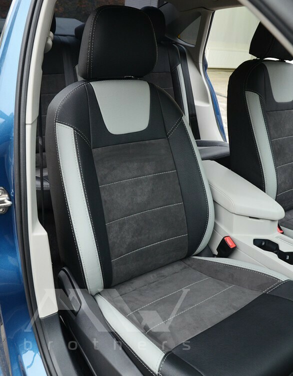 Leather series with light inserts