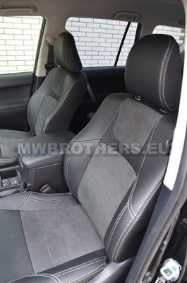 Leather series with gray alcantara