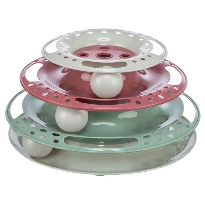 Juguete gato circuito 3 alturas