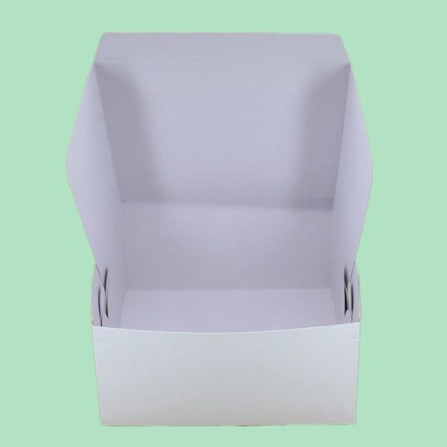 6" x 6" x 3" Hand Erect Cake Box