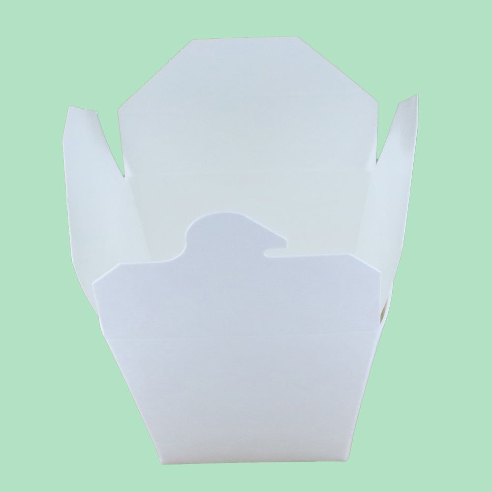 8oz White Leakproof Container