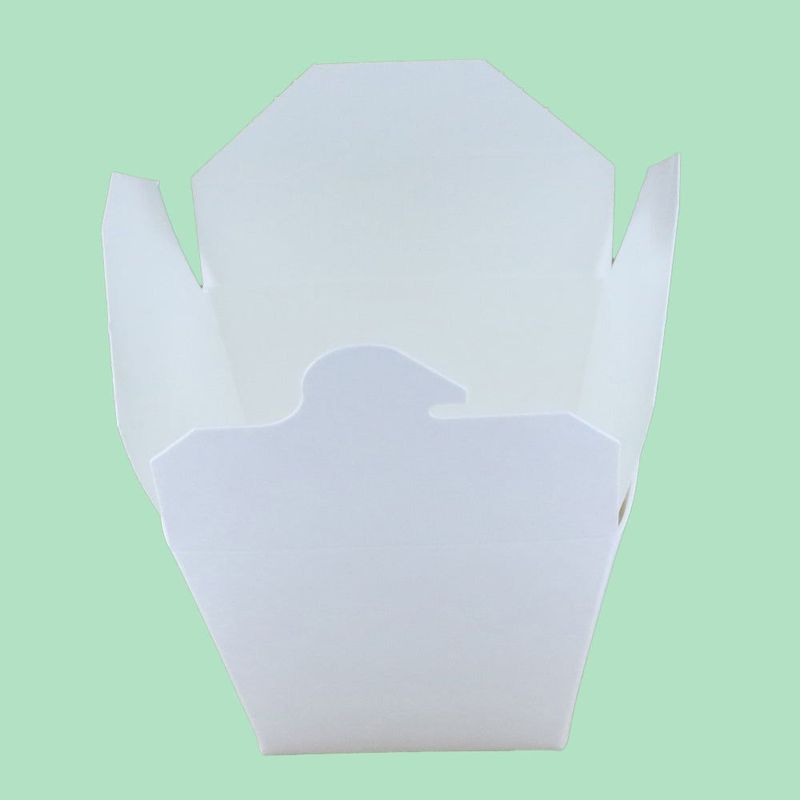 8oz White Leakproof Container