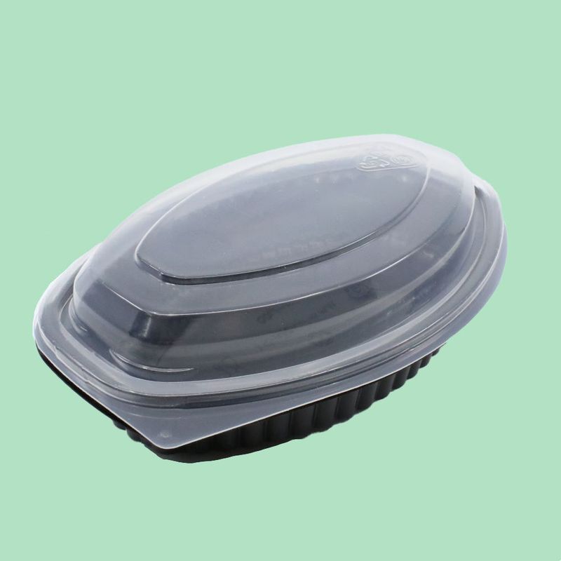 12/16oz Clear Oval Microwave Lid