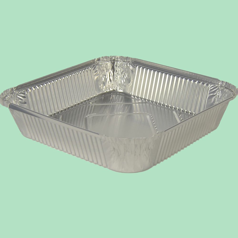 9" x 9" x 2" Foil Container