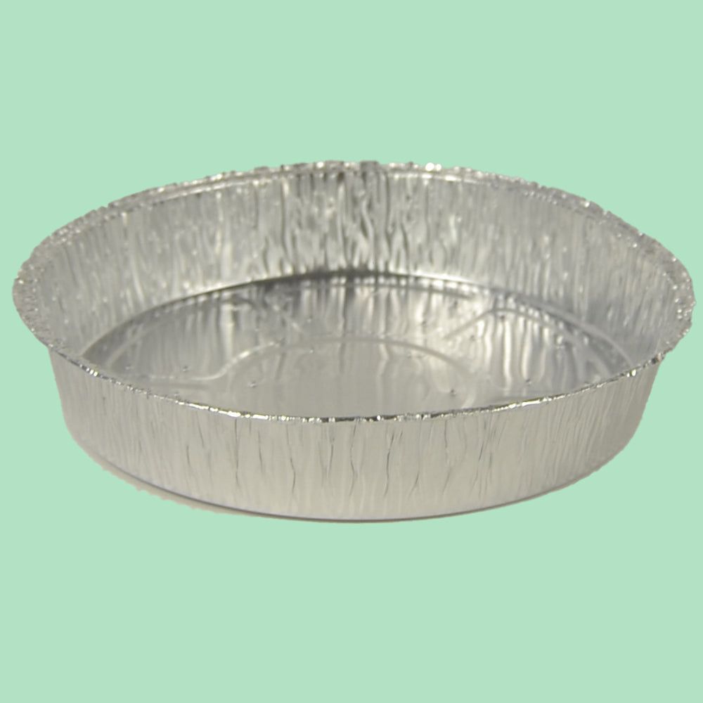 Round Lanced Foil Flan Case 166mm t/o x 28mm