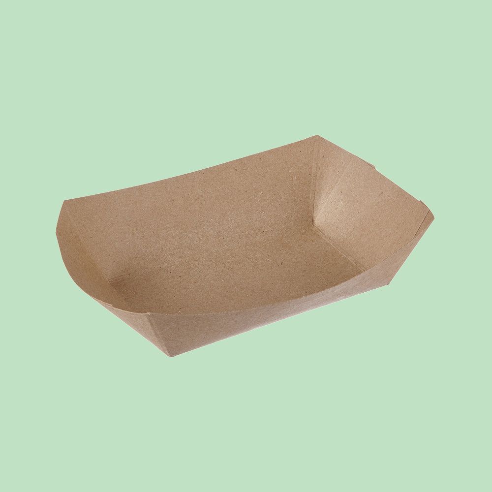 Medium Kraft Chip Tray