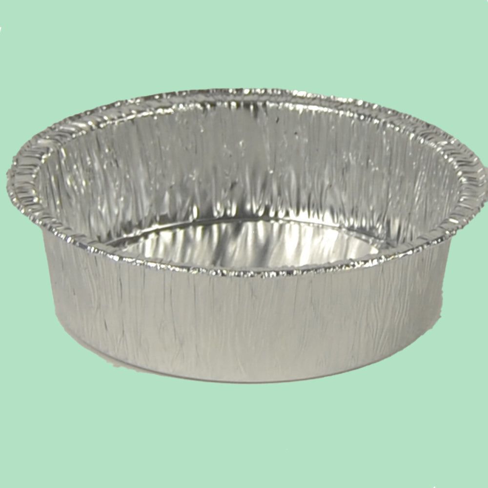 Round Lanced Foil Flan Case 110mm t/o x 30mm