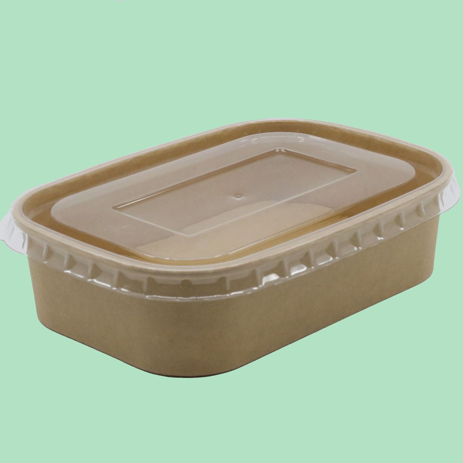 500/750/1000ml Rectangular PET Tray Lid