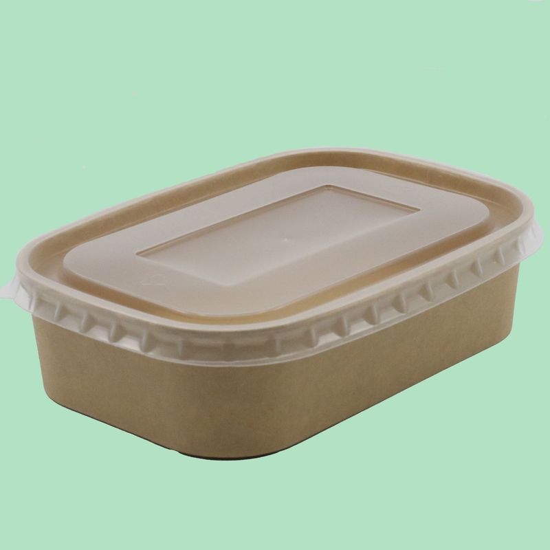 500/750/1000ml Rectangular PP Tray Lid