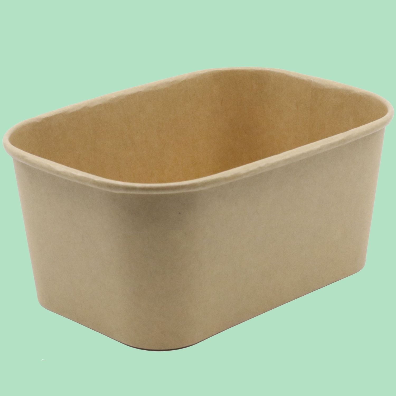 1000ml Kraft Rectangular Tray