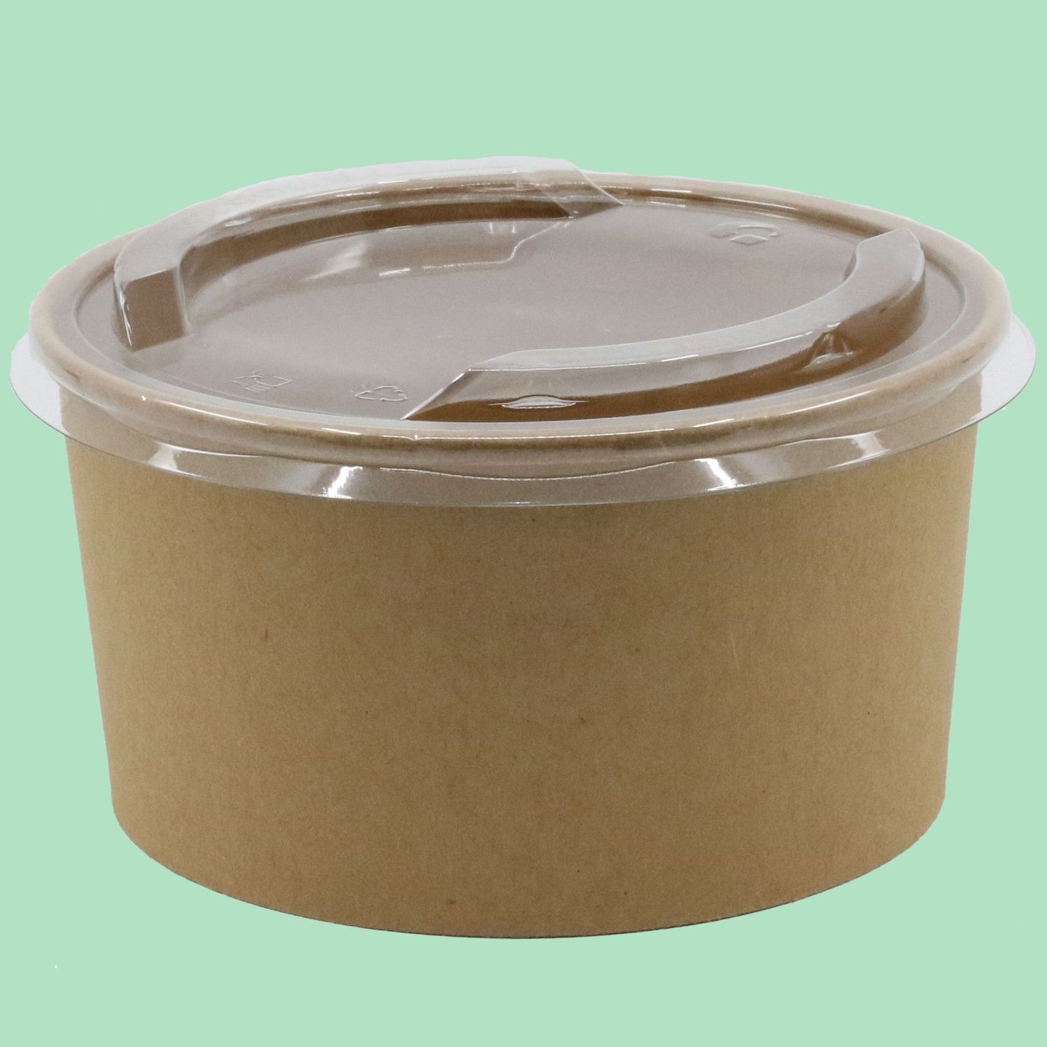500/750/1000ml Round PET Bowl Lid