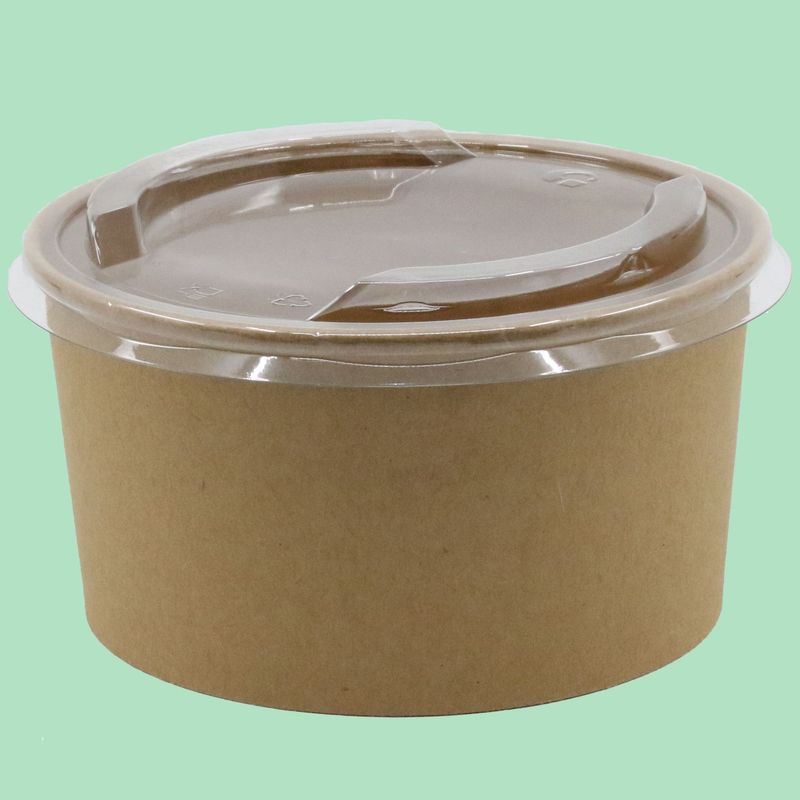500/750/1000ml Round PET Bowl Lid