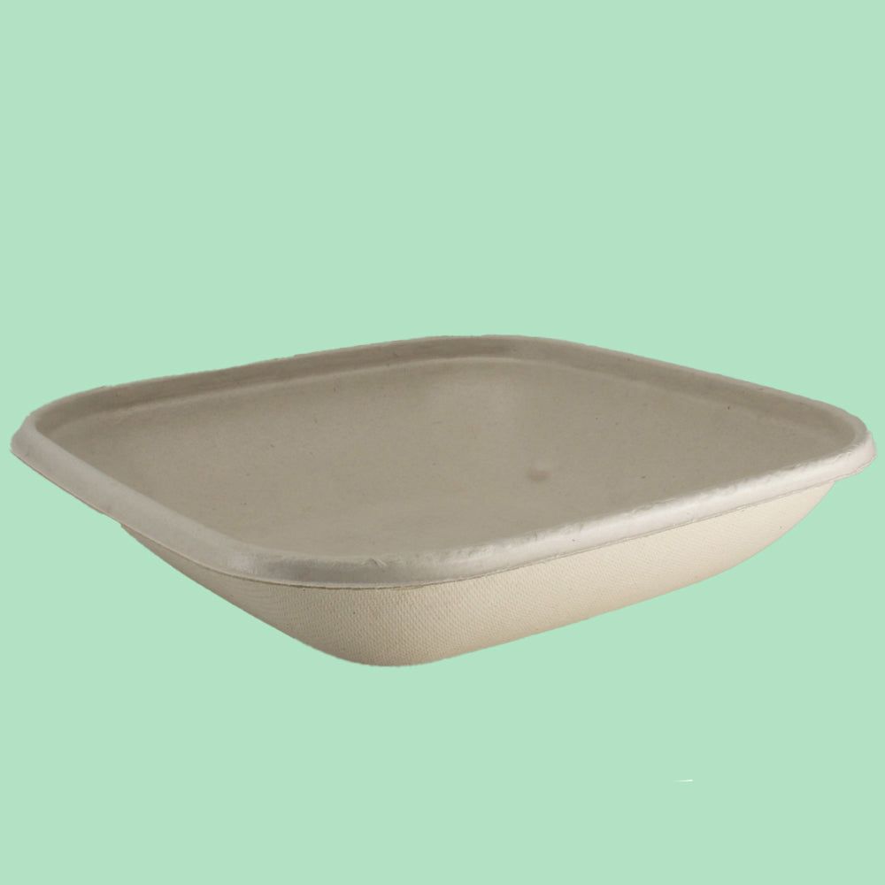 BePulp Square PLA Laminated Bowl - 500ml
