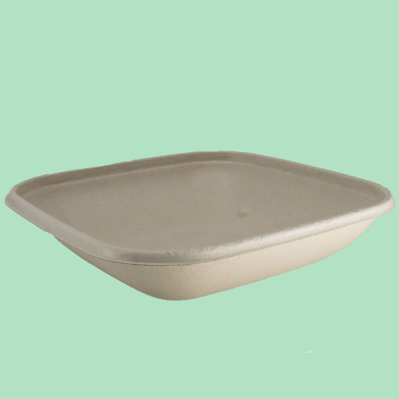 BePulp Square PLA Laminated Bowl - 500ml