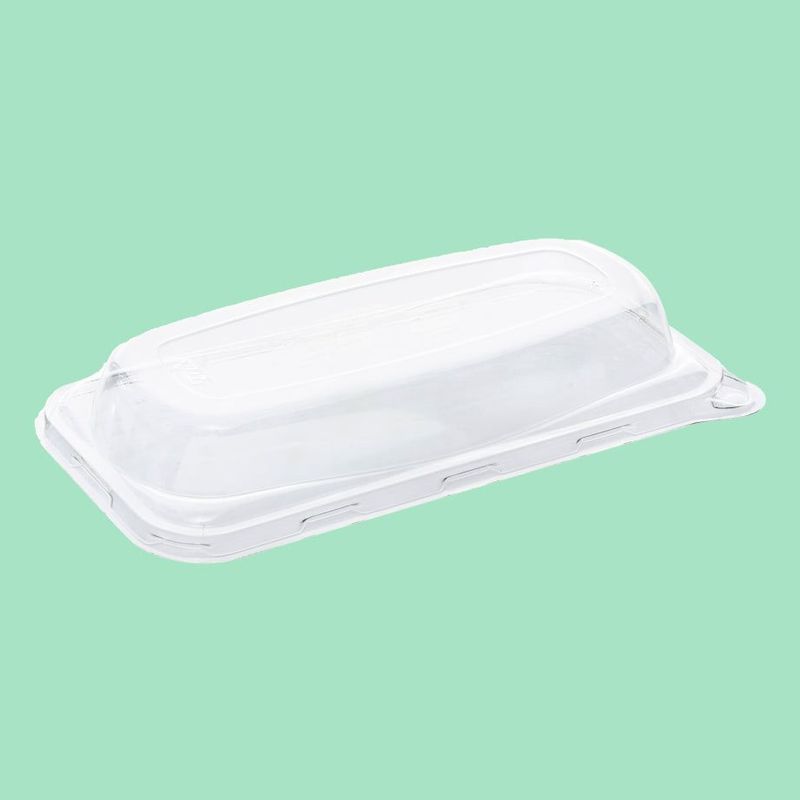 Rectangular r-Pet Lid 20cm x 10cm