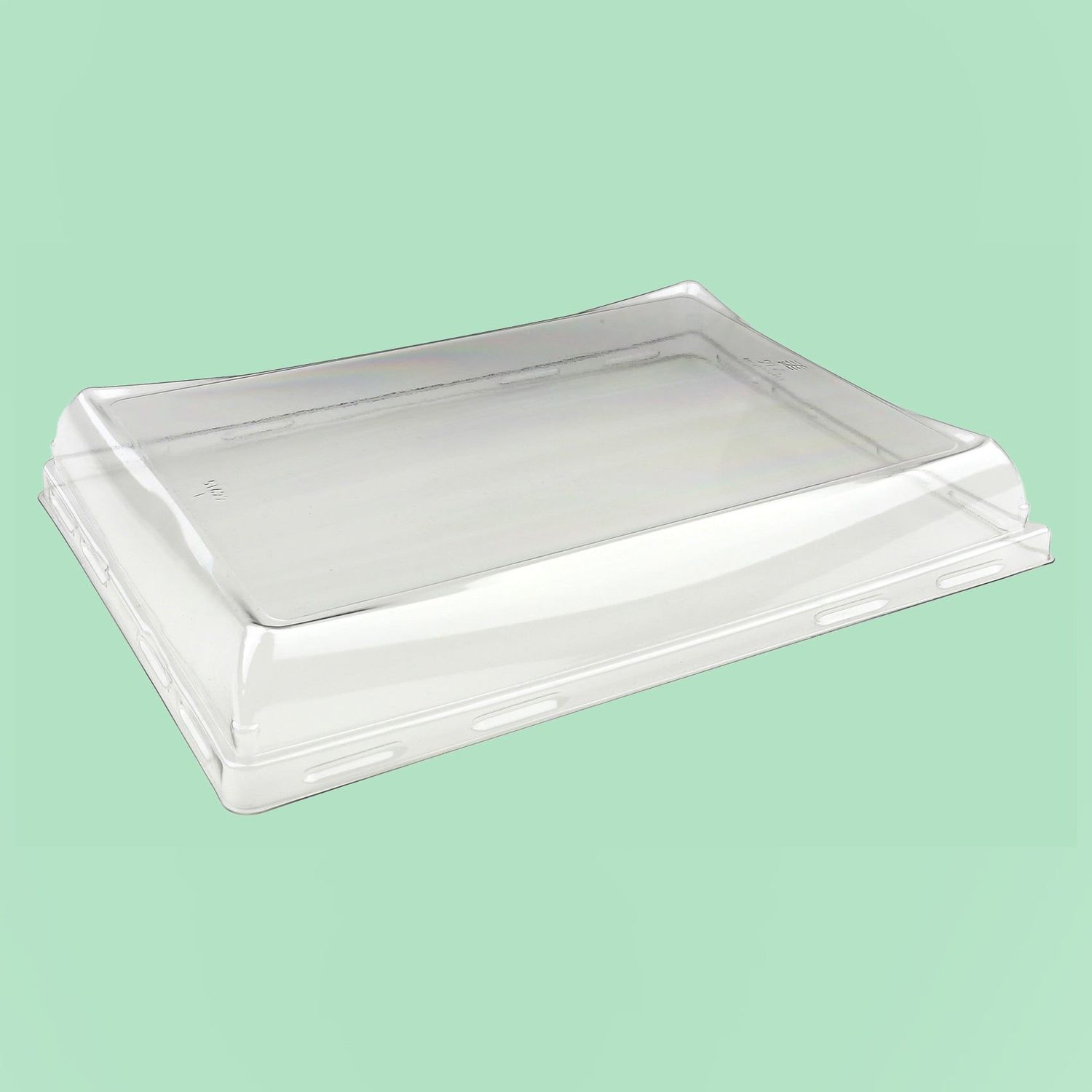 Rectangular r-Pet Lid 16cm x 22cm